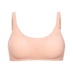 Triumph Biustonosz Fit Smart jasnobeżowy female beżowy 4. Brązowe biustonosze Triumph, w koronkowe wzory, z koronki. Za 229,00 zł.