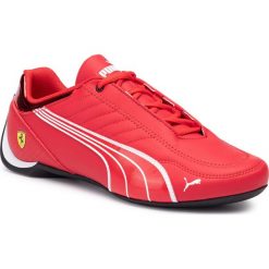 Sneakersy PUMA - SF Future Kart Cat 306459 03 Rosso Corsa/Puma Black. Czerwone sneakersy męskie Puma, na co dzień, bez wzorów, ze skóry ekologicznej, eleganckie, bez zapięcia. Za 479,99 zł.