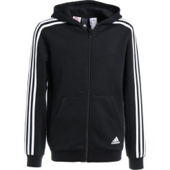 Adidas Performance Bluza rozpinana black/white. Czarne bluzy męskie adidas Performance, z bawełny. W wyprzedaży za 139,30 zł.
