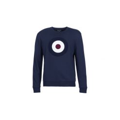 Bluzy Ben Sherman APPLIQUE TARGET SWEATSHIRT. Niebieskie bluzy męskie Ben Sherman, xxl, bez wzorów, bez kołnierzyka, bez rękawów, bez kaptura. Za 351,20 zł.