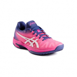 Buty do tenisa Asics Gel Solition Speed Flash damskie. Różowe buty do tenisu damskie Asics. Za 499,99 zł.