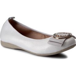 Baleriny damskie: Baleriny LA BALLERINA – 20010-188C Lam Bianco Punto