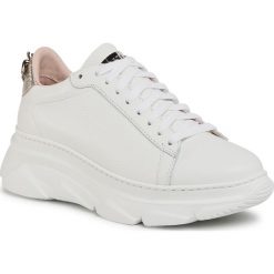 Sneakersy STOKTON - 774-D-FW20 Bottalato Bianco. Białe półbuty damskie Stokton, ze skóry. Za 1029,00 zł.