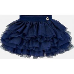 Mayoral - Spódnica dziecięca 74-98 cm. Żółte spódniczki dziewczęce Mayoral, bez wzorów, z bawełny, mini, rozkloszowane. W wyprzedaży za 74,90 zł.