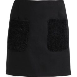 Spódniczki trapezowe: Lost Ink Plus TEXTURED POCKETS Spódnica trapezowa black