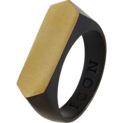 Sygnety męskie: Icon Brand COHESION Pierścionek black