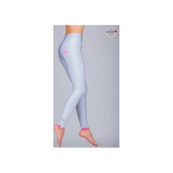 Legginsy Bingo Flamingoo High - Gray. Szare legginsy sportowe damskie Kameleoo, xl, bez wzorów, z materiału, do biegania. Za 169,00 zł.