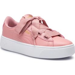 Sneakersy PUMA - Vikky Stacked Ribb Core 369112 05 Bridal Rose/Bridal Rose. Różowe półbuty damskie Puma, ze skóry ekologicznej. W wyprzedaży za 179,99 zł.