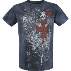 T-shirty męskie: Metal God by Rob Halford Victory T-Shirt niebieski (Vintage Blue)