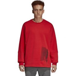 MĘSKA BLUZA ADIDAS NMD (XL). Bluzy męskie Adidas, xl, bez wzorów, z bawełny, bez kołnierzyka, bez rękawów, długie, bez kaptura. W wyprzedaży za 259,99 zł.