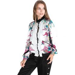 Just Cavalli Kurtka Biały. Białe kurtki damskie Just Cavalli, m, bez wzorów, z wiskozy. Za 2492,95 zł.