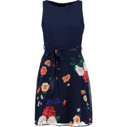 Sukienki: Dorothy Perkins Petite BLOCK FLORAL Sukienka letnia navy blue