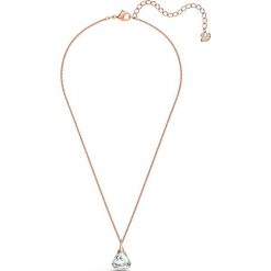Swarovski - Naszyjnik Spirit. Żółte naszyjniki damskie Swarovski, z kryształem, metalowe. Za 299,90 zł.