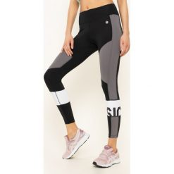 Legginsy Asics Color Block Cropped 2032A410. Czarne spodnie damskie Asics, xs, bez wzorów, z elastanu. W wyprzedaży za 189,00 zł.