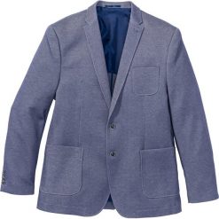 Marynarki męskie: Marynarka z dżerseju Regular Fit bonprix niebieski melanż