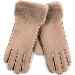 Rękawiczki damskie EMU Australia Apollo Bay Gloves. Pomarańczowe rękawiczki damskie EMU Australia, bez wzorów. Za 489,00 zł.