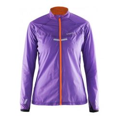 Kurtki sportowe damskie: Craft Kurtka Focus Race W, Fioletowa Xl