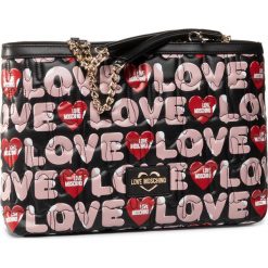 Torebka LOVE MOSCHINO - JC4226PP0AKE100A Nero/Multi. Czarne torebki klasyczne damskie Love Moschino, bez wzorów, ze skóry ekologicznej, klasyczne, bez dodatków. Za 999,00 zł.