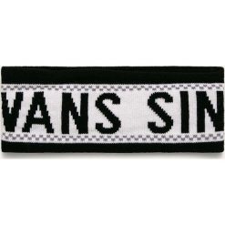 Vans - Opaska. Czarne opaski damskie Vans, bez wzorów, z elastanu. W wyprzedaży za 69,90 zł.