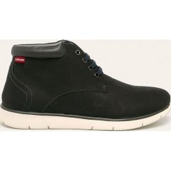 Levi's - Buty. Niebieskie sneakersy męskie Levi's®, ze skóry, na sznurówki. W wyprzedaży za 239,90 zł.