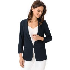 Vero Moda Janet Marynarka Niebieski. Niebieskie kurtki damskie Vero Moda, bez wzorów, z elastanu. Za 152,95 zł.
