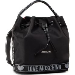 Plecak LOVE MOSCHINO - JC4279PP0AKO100A Nero. Czarne plecaki damskie Love Moschino, bez wzorów, z materiału, klasyczne. W wyprzedaży za 419,00 zł.