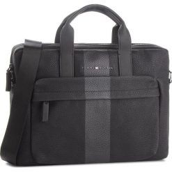 Torba na laptopa TOMMY HILFIGER - Block Stripe Compute AM0AM03599 002. Czarne torby na laptopa marki TOMMY HILFIGER, ze skóry ekologicznej. Za 649,00 zł.