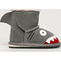 Emu Australia - Śniegowce dziecięce Shark Walker. Szare śniegowce chłopięce EMU Australia, na zimę, bez zapięcia. Za 219,90 zł.