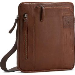 Saszetka STRELLSON - Upminister ShoulderBag XSVZ 4010001927 Cognac 703. Pomarańczowe torby męskie skórzane Strellson, bez wzorów, ze skóry, młodzieżowe. Za 559,00 zł.