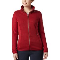 Bluza damska Columbia Roffe Ridge 1748381607 - czerwony. Czerwone bluzy damskie Columbia, l, bez wzorów, bez rękawów, bez kaptura. Za 332,99 zł.