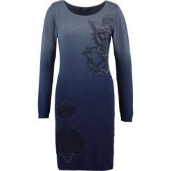 Sukienki: Desigual MALAGA Sukienka dzianinowa marino