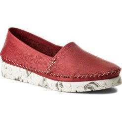 Półbuty LASOCKI - H510 Czerwony. Czerwone półbuty damskie skórzane marki Lasocki, na płaskiej podeszwie. Za 159,99 zł.