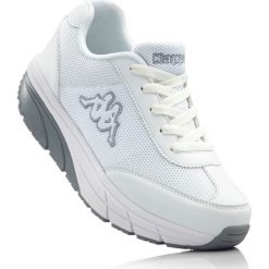 Buty sportowe Kappa bonprix biało-szary. Białe buty sportowe damskie marki bonprix, bez wzorów, sportowe. Za 239,99 zł.