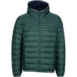 Kurtka puchowa w kolorze zielonym. Zielone płaszcze męskie m, z materiału. W wyprzedaży za 319,95 zł.