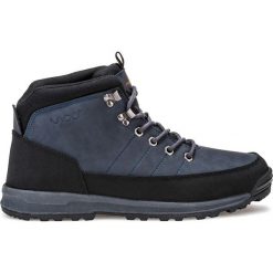 Buty zimowe męskie: BUTY MĘSKIE TRAPERY T178 – CZARNE/GRANATOWE