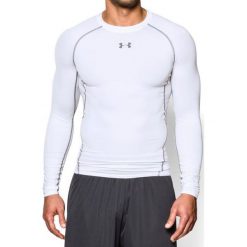 Under Armour Koszulka Męska HG LS COMP-CBH//BLK Biała r. XS (1257471-100). Białe koszulki sportowe męskie Under Armour, m. Za 159,00 zł.