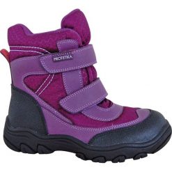 Protetika buty zimowe za kostkę dziewczęce Emika 32, fioletowy. Fioletowe buty dziewczęce zimowe Protetika, za kostkę, bez zapięcia. Za 249,00 zł.
