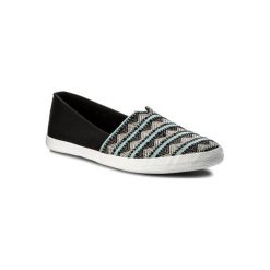 NYLON RED WS17029-1A. Czarne trampki i tenisówki damskie z nylonu. Za 59,99 zł.