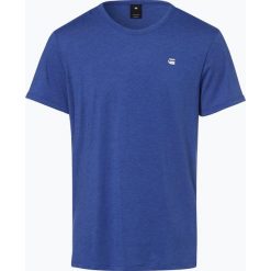 G-Star - T-shirt męski, niebieski. Niebieskie t-shirty męskie marki G-Star, m, z dżerseju. Za 39,95 zł.