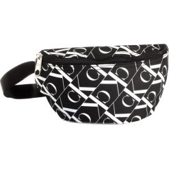 Saszetka nerka CALVIN KLEIN - Mirrored Monogram Waist Pack IU0IU00087 BAE. Czarne nerki damskie Calvin Klein, bez wzorów, z materiału, młodzieżowe, bez dodatków. Za 179,00 zł.