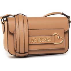 Torebka LOVE MOSCHINO - JC4270PP0AKN0201 Camello. Brązowe listonoszki damskie Love Moschino, bez wzorów, ze skóry ekologicznej, eleganckie, bez dodatków. W wyprzedaży za 619,00 zł.