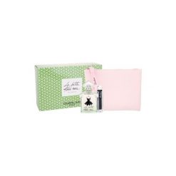 Kosmetyczki damskie: Guerlain La Petite Robe Noire Eau Fraiche zestaw Edt 50 ml + Pomadka La Petite Robe Noire 011 Beige Lingere 2,8 g + Kosmetyczka dla kobiet