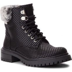 Trapery PEPE JEANS - Collie Sky PLS50337 Black 999. Czarne trapery damskie Pepe Jeans, z jeansu, bez obcasa, bez zapięcia. W wyprzedaży za 239,00 zł.