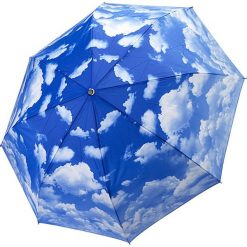 Parasole: Parasol „Clear Skies” w kolorze niebiesko-białym