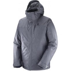 Salomon Fantasy Jkt M Medium Grey Heather L. Szare kurtki sportowe męskie Salomon, na zimę, m, bez wzorów, bez kaptura, narciarskie. W wyprzedaży za 929,00 zł.