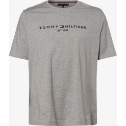 Tommy Hilfiger - T-shirt męski, szary. Szare t-shirty męskie TOMMY HILFIGER, xl, z haftami, bez kołnierzyka. Za 229,95 zł.