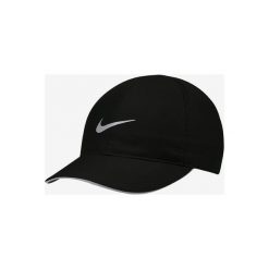 Nike Czapka z daszkiem Czarny. Czarne czapki damskie Nike, bez wzorów, z poliesteru. Za 85,95 zł.