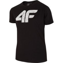 T-shirt chłopięcy (122-164) JTSM215 - głęboka czerń. T-shirty chłopięce z nadrukiem, z materiału. W wyprzedaży za 29,99 zł.