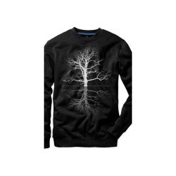 Bluza UNDERWORLD casual Drzewo. Czarne bluzy damskie Underworld, m, z nadrukiem, z bawełny, casualowe, bez kołnierzyka, bez rękawów, bez kaptura. Za 119,99 zł.