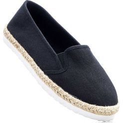 Espadryle damskie: Espadryle bonprix czarny